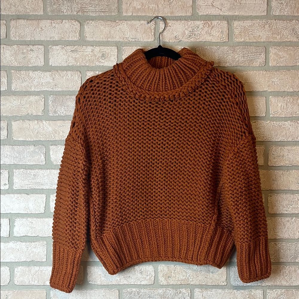 Free People Thick Knit Sweater- Size XS